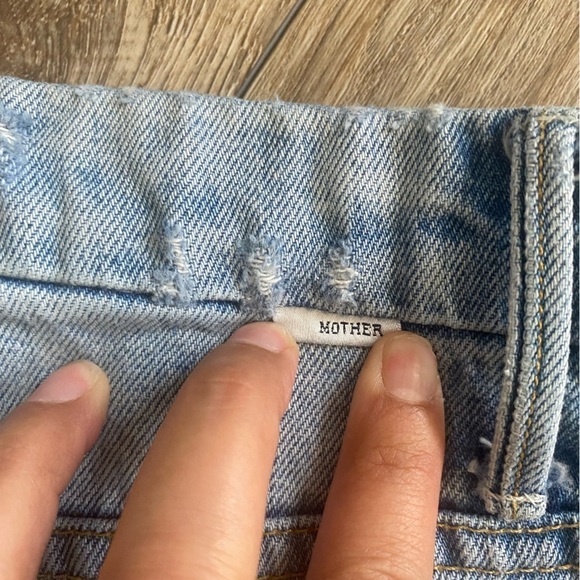 Mothers Distressed Straight Leg Ankle Frey Jeans Women’s 1 - Picture 13 of 14